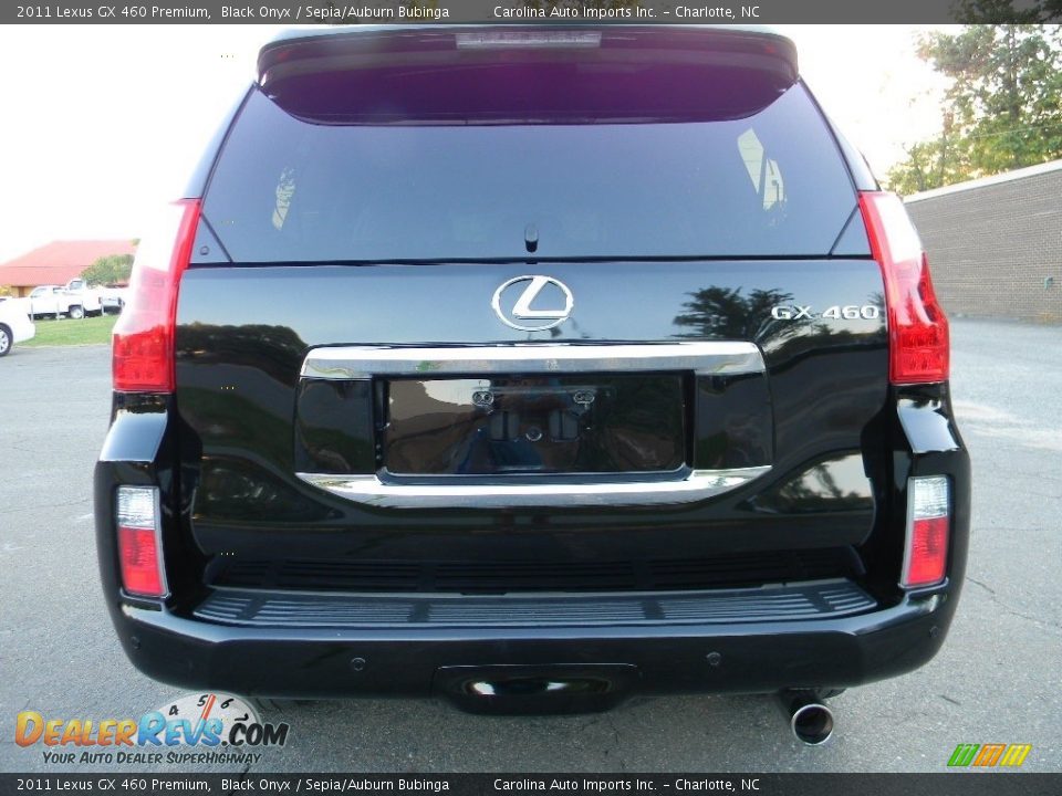 2011 Lexus GX 460 Premium Black Onyx / Sepia/Auburn Bubinga Photo #9