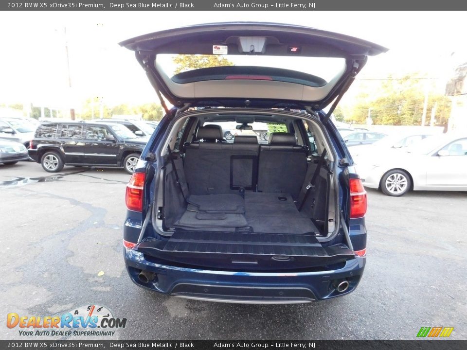 2012 BMW X5 xDrive35i Premium Deep Sea Blue Metallic / Black Photo #26