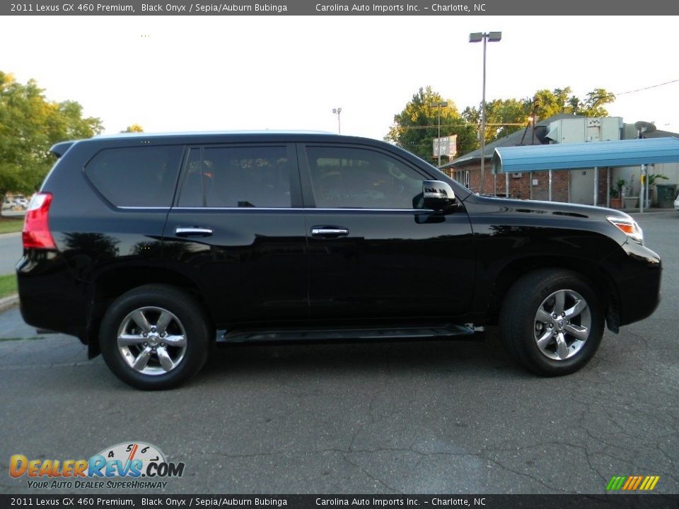 2011 Lexus GX 460 Premium Black Onyx / Sepia/Auburn Bubinga Photo #11