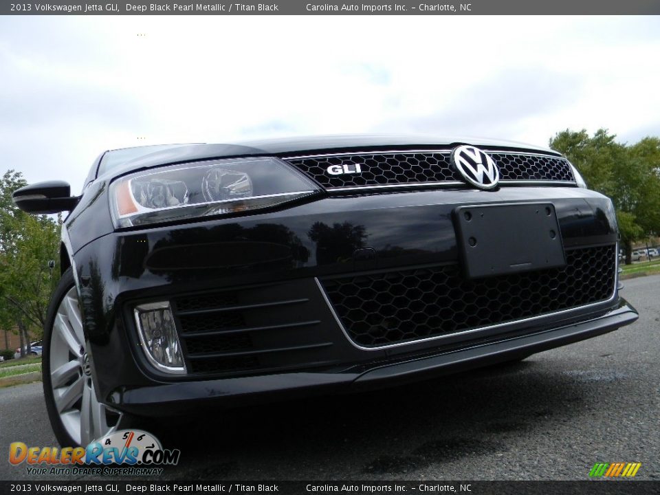 2013 Volkswagen Jetta GLI Deep Black Pearl Metallic / Titan Black Photo #1