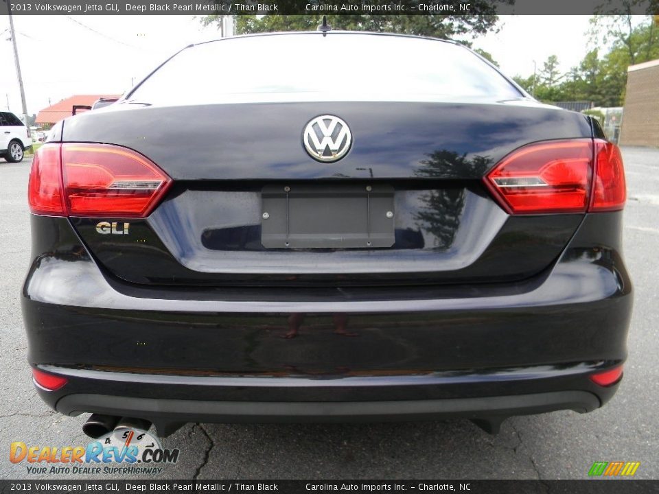 2013 Volkswagen Jetta GLI Deep Black Pearl Metallic / Titan Black Photo #9