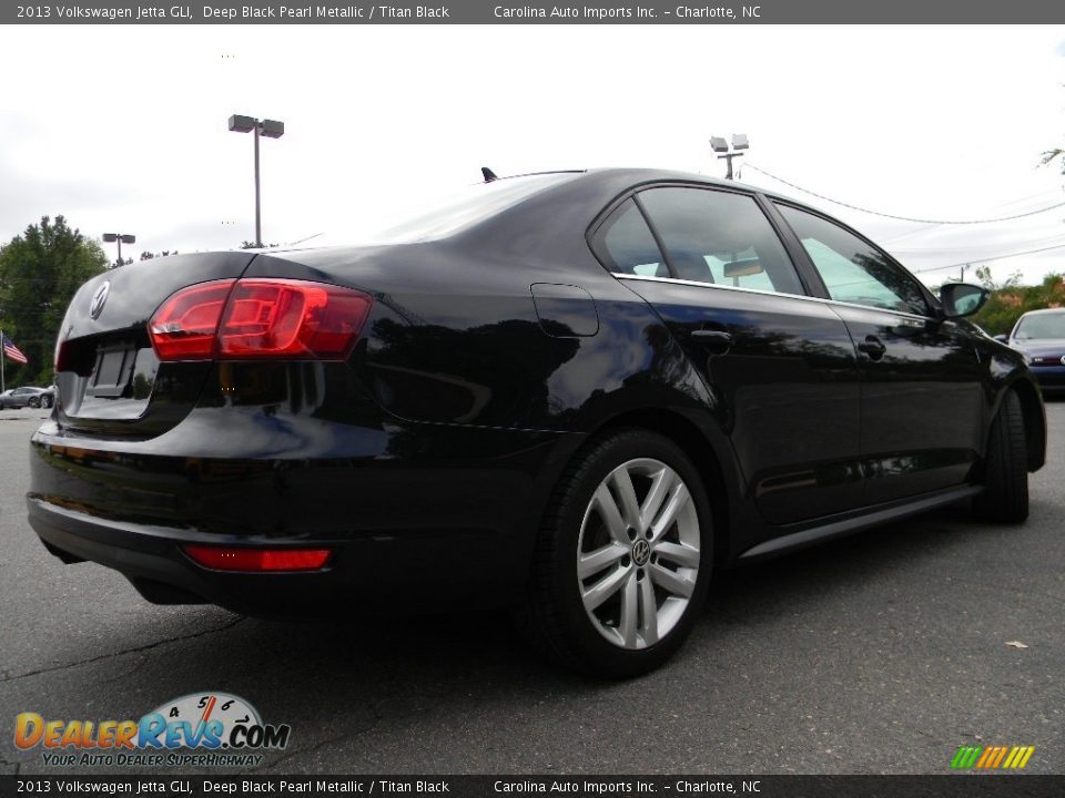 2013 Volkswagen Jetta GLI Deep Black Pearl Metallic / Titan Black Photo #10