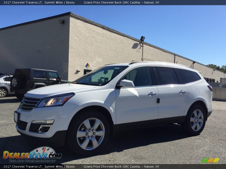2017 Chevrolet Traverse LT Summit White / Ebony Photo #1