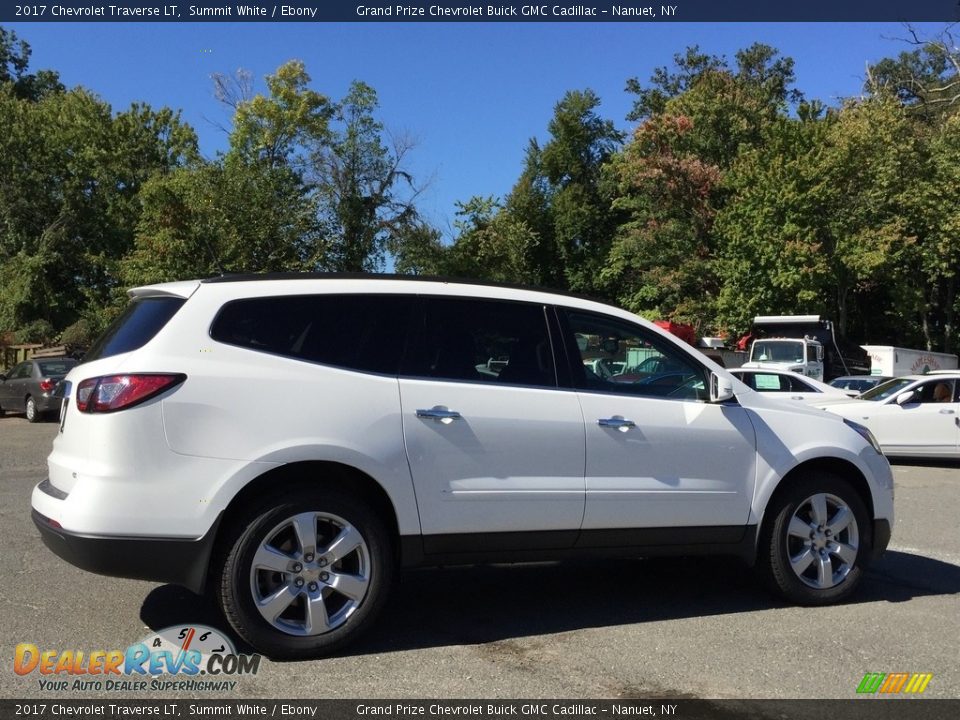 2017 Chevrolet Traverse LT Summit White / Ebony Photo #4