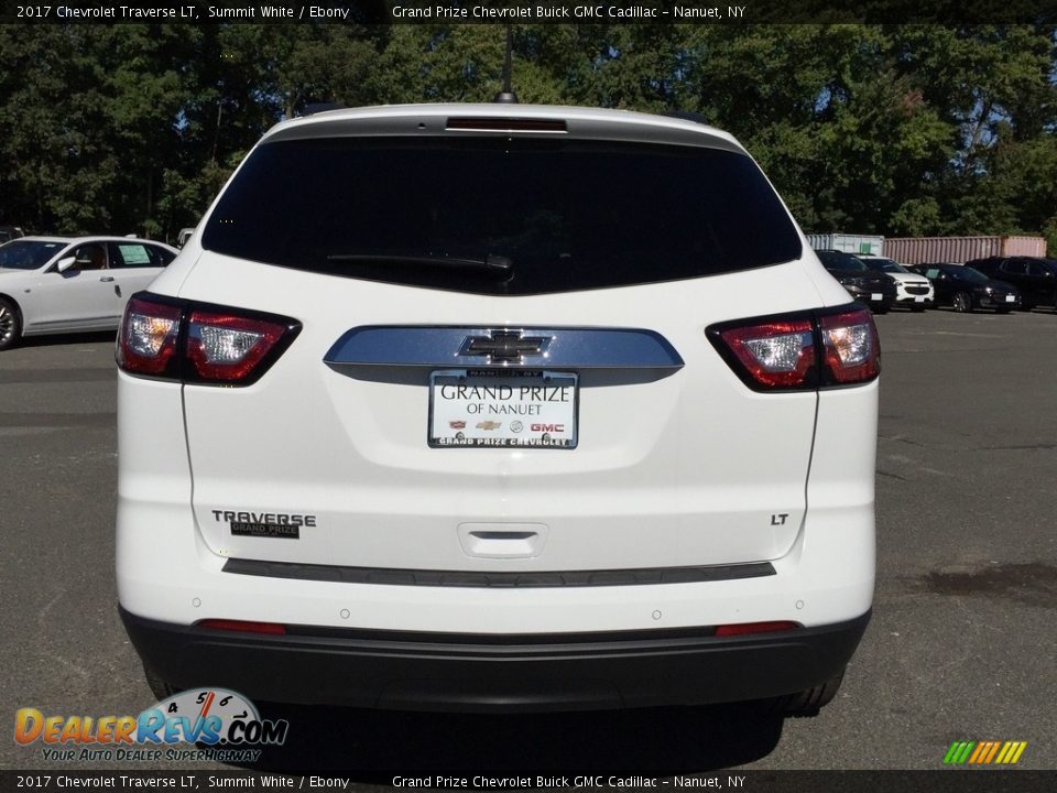 2017 Chevrolet Traverse LT Summit White / Ebony Photo #5