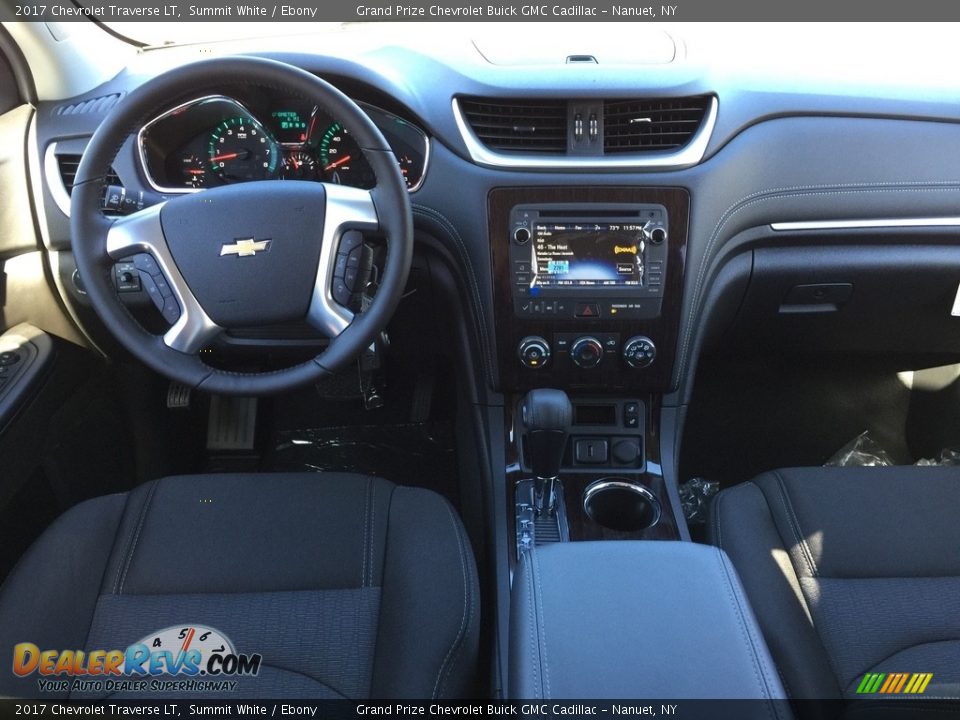 2017 Chevrolet Traverse LT Summit White / Ebony Photo #8