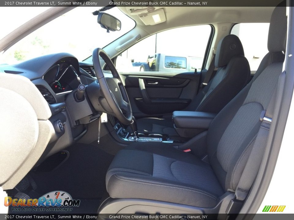 2017 Chevrolet Traverse LT Summit White / Ebony Photo #9