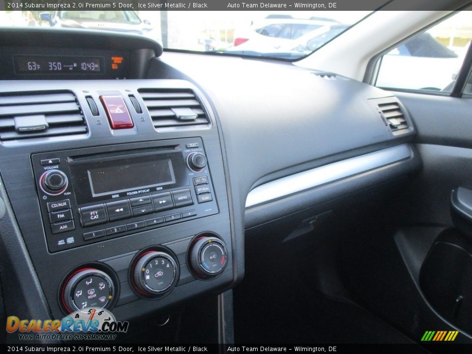 2014 Subaru Impreza 2.0i Premium 5 Door Ice Silver Metallic / Black Photo #13
