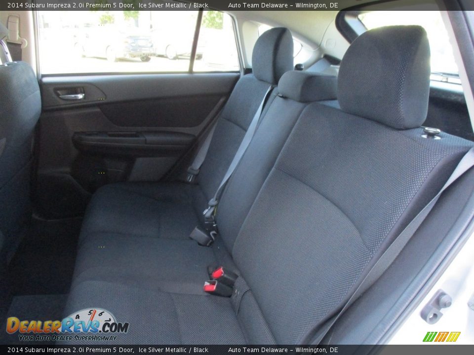 2014 Subaru Impreza 2.0i Premium 5 Door Ice Silver Metallic / Black Photo #18