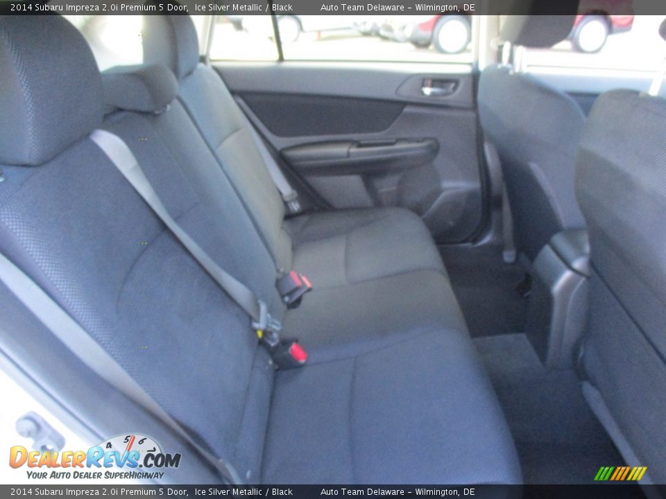 2014 Subaru Impreza 2.0i Premium 5 Door Ice Silver Metallic / Black Photo #19