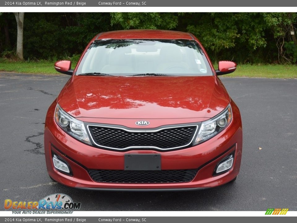 2014 Kia Optima LX Remington Red / Beige Photo #11