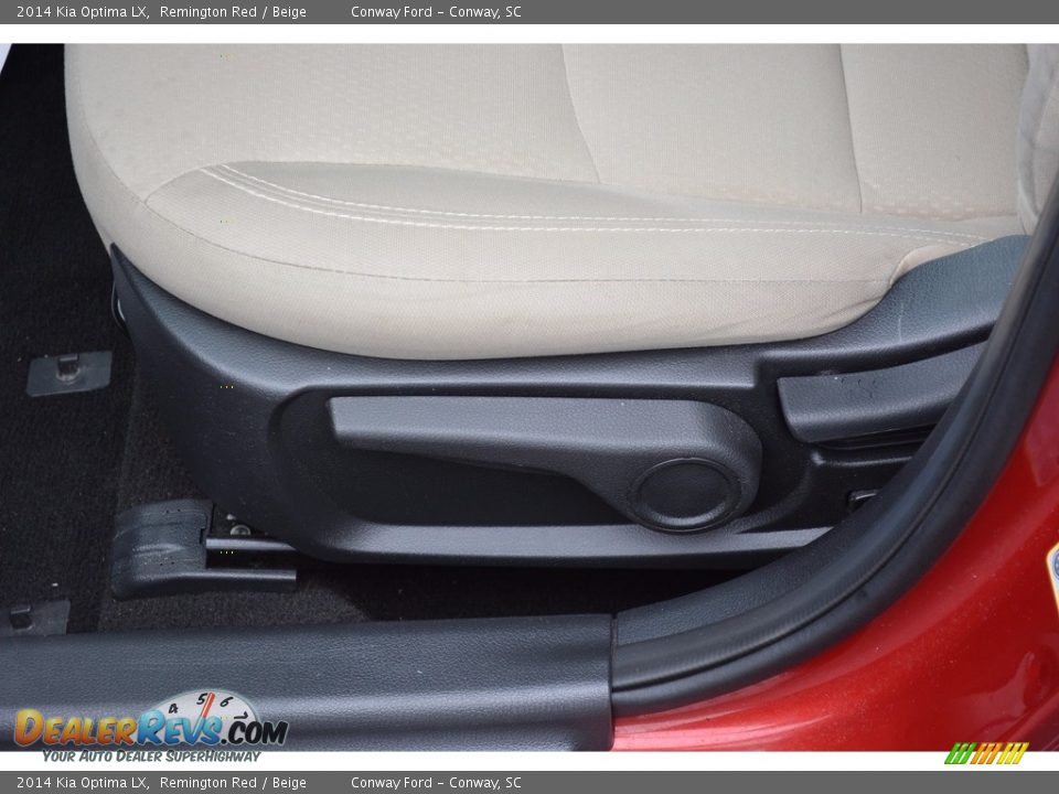 2014 Kia Optima LX Remington Red / Beige Photo #18