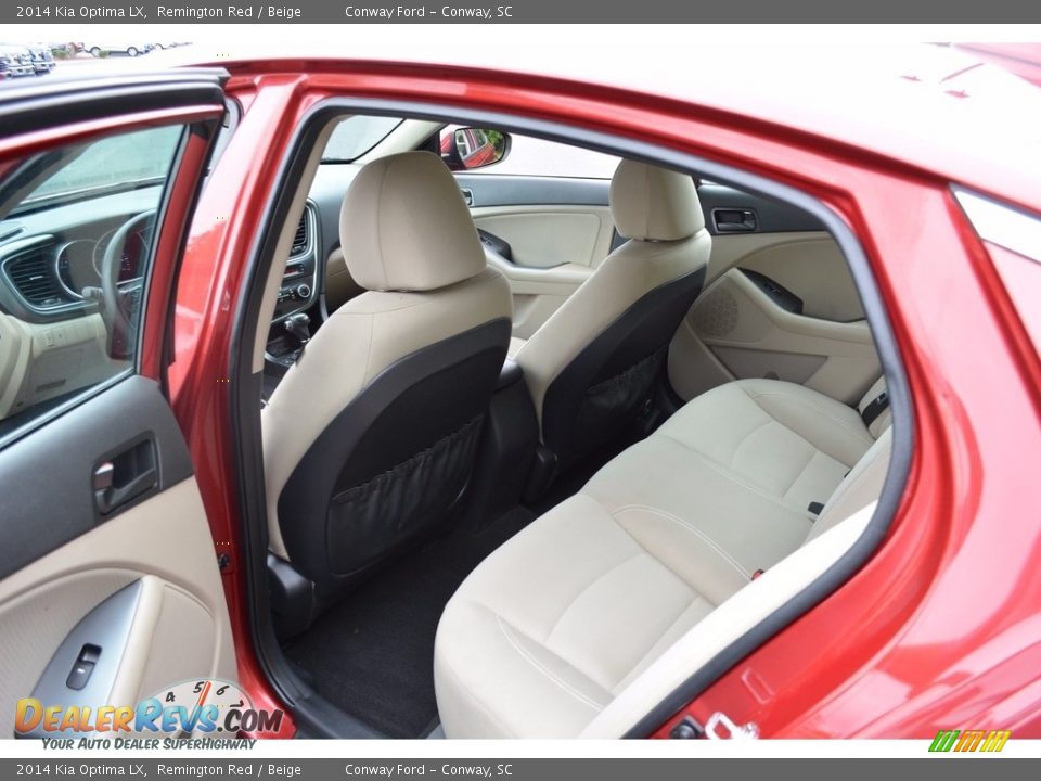 2014 Kia Optima LX Remington Red / Beige Photo #19
