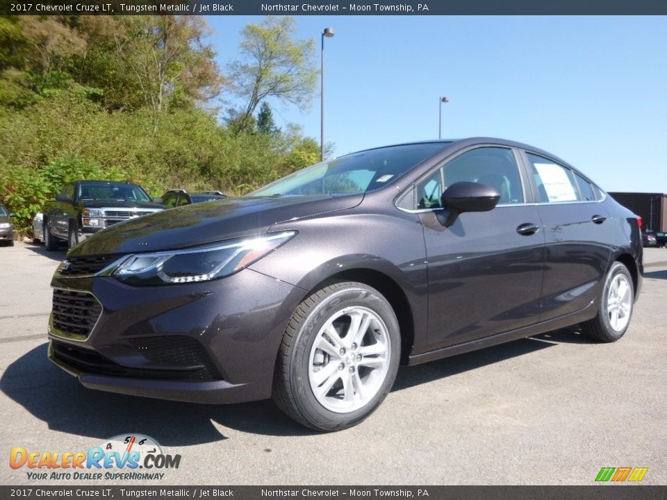 2017 Chevrolet Cruze LT Tungsten Metallic / Jet Black Photo #1