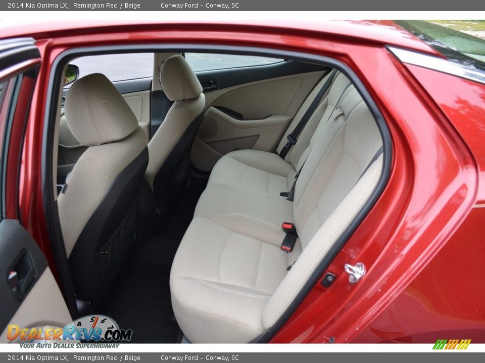 2014 Kia Optima LX Remington Red / Beige Photo #20