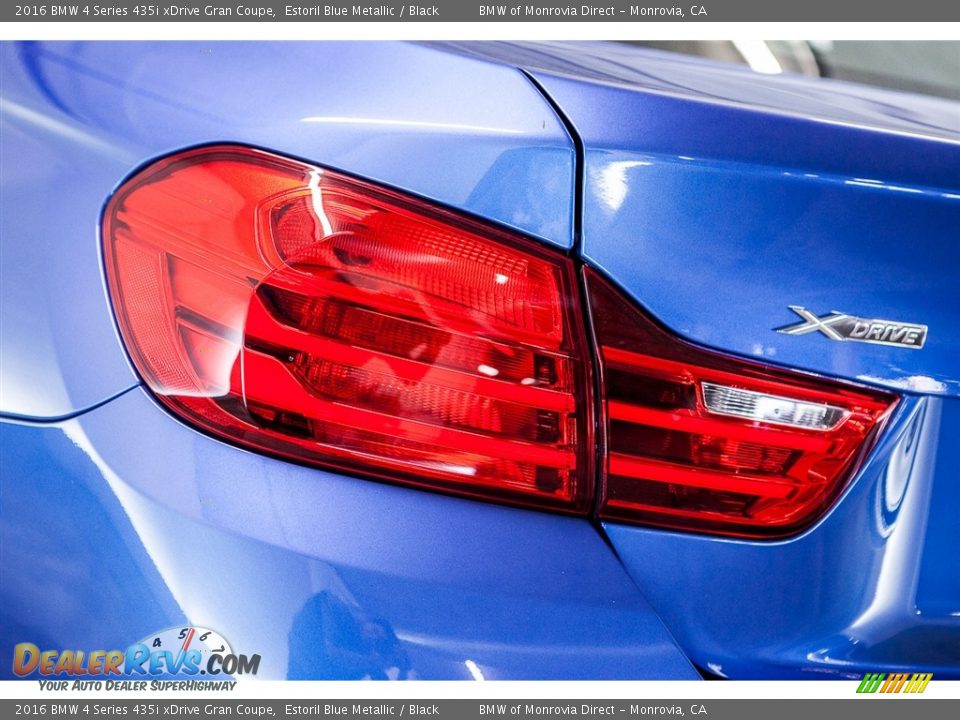 2016 BMW 4 Series 435i xDrive Gran Coupe Estoril Blue Metallic / Black Photo #29