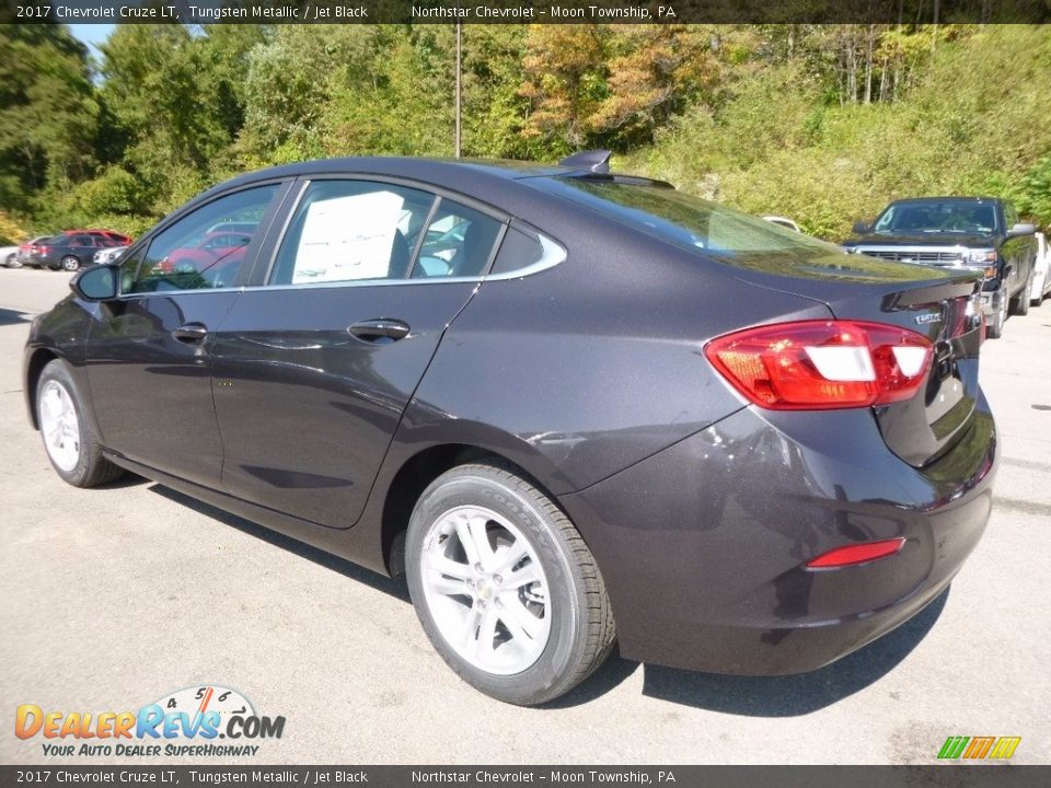 2017 Chevrolet Cruze LT Tungsten Metallic / Jet Black Photo #7