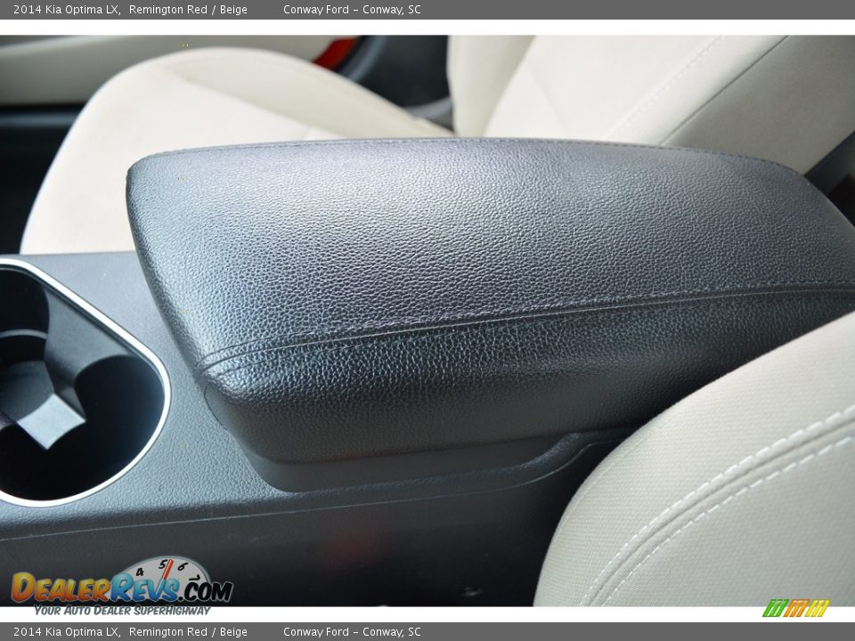 2014 Kia Optima LX Remington Red / Beige Photo #27