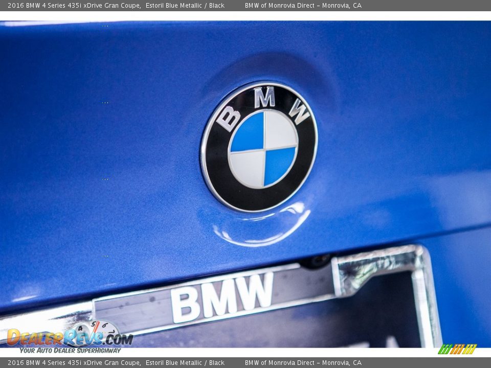 2016 BMW 4 Series 435i xDrive Gran Coupe Estoril Blue Metallic / Black Photo #30