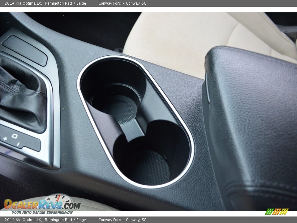 2014 Kia Optima LX Remington Red / Beige Photo #29
