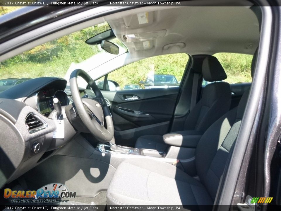 2017 Chevrolet Cruze LT Tungsten Metallic / Jet Black Photo #10