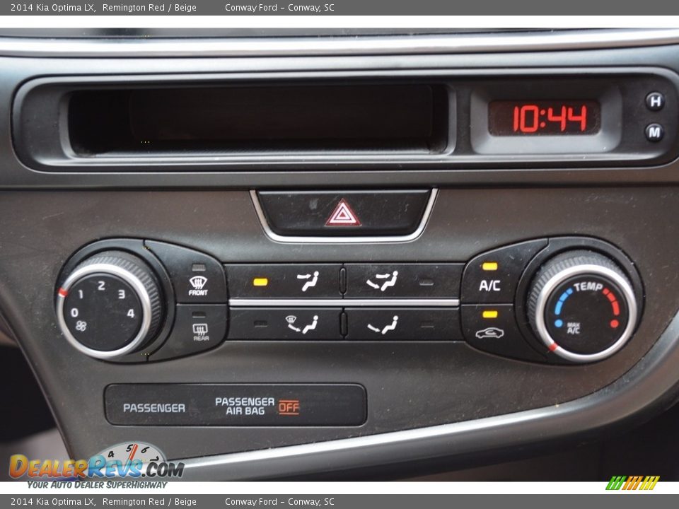 2014 Kia Optima LX Remington Red / Beige Photo #32