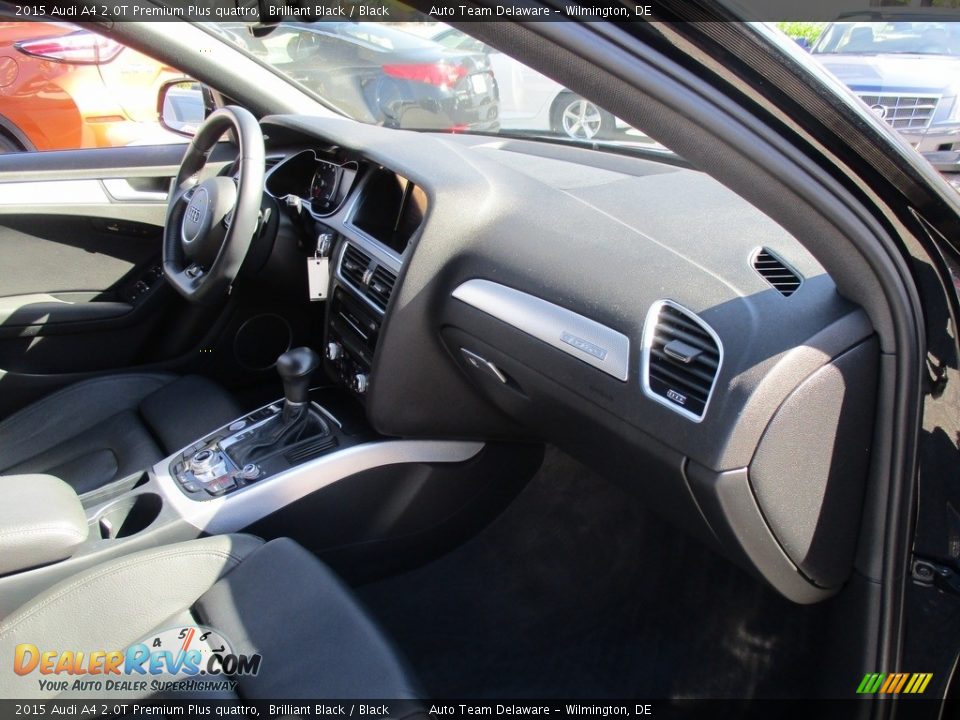 2015 Audi A4 2.0T Premium Plus quattro Brilliant Black / Black Photo #17