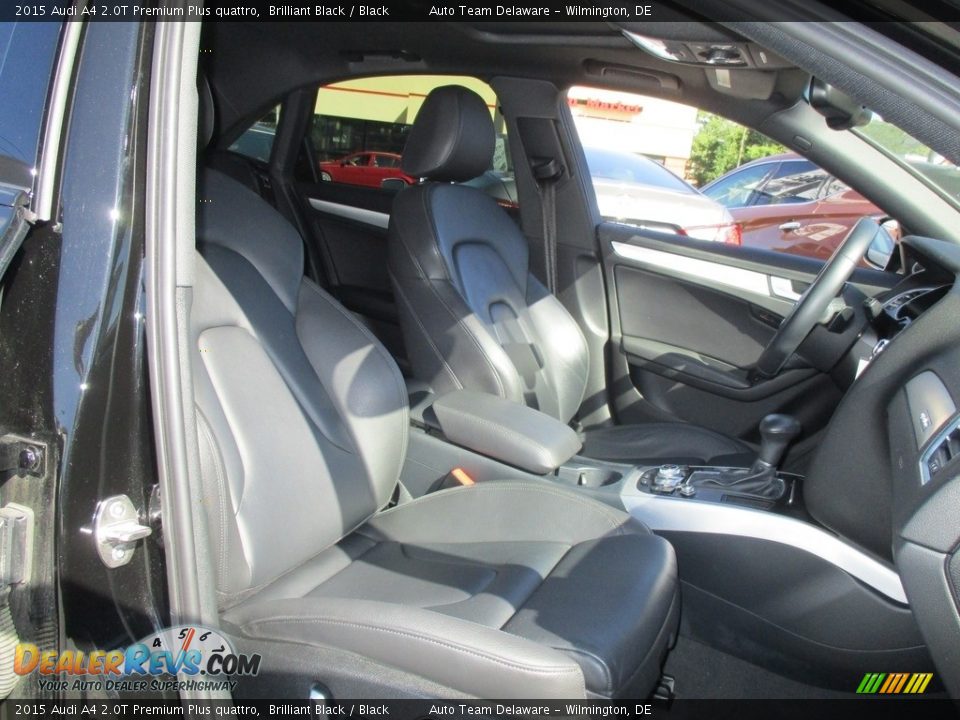 2015 Audi A4 2.0T Premium Plus quattro Brilliant Black / Black Photo #18