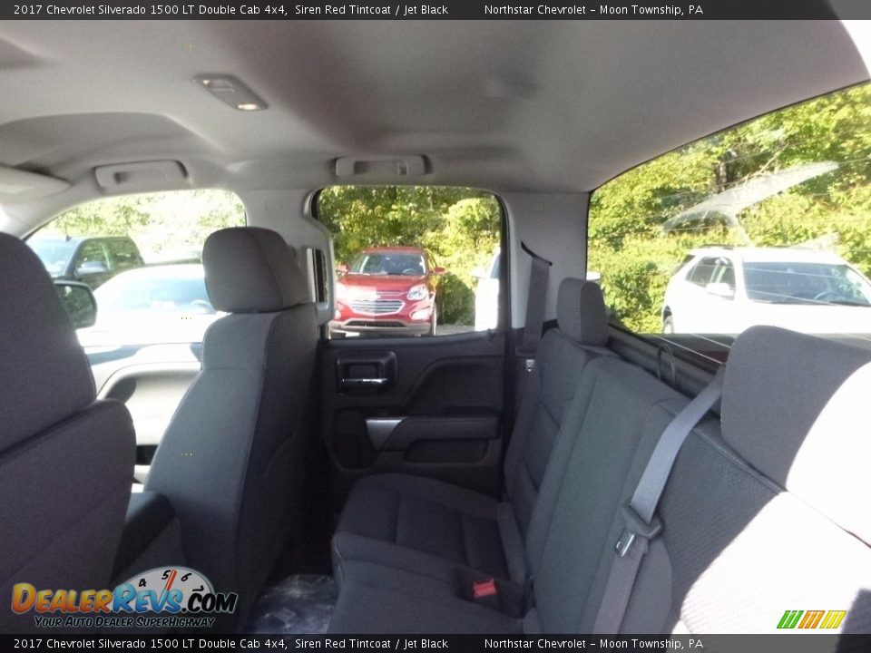 2017 Chevrolet Silverado 1500 LT Double Cab 4x4 Siren Red Tintcoat / Jet Black Photo #11