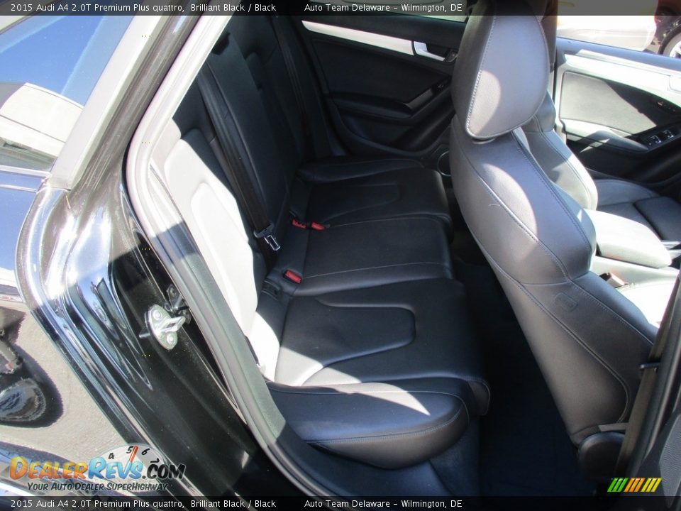 2015 Audi A4 2.0T Premium Plus quattro Brilliant Black / Black Photo #20