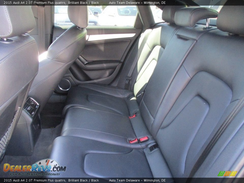 2015 Audi A4 2.0T Premium Plus quattro Brilliant Black / Black Photo #21