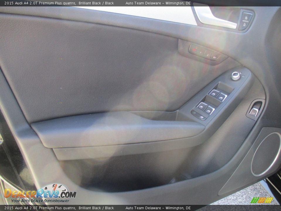 2015 Audi A4 2.0T Premium Plus quattro Brilliant Black / Black Photo #23