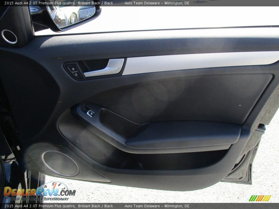 2015 Audi A4 2.0T Premium Plus quattro Brilliant Black / Black Photo #24