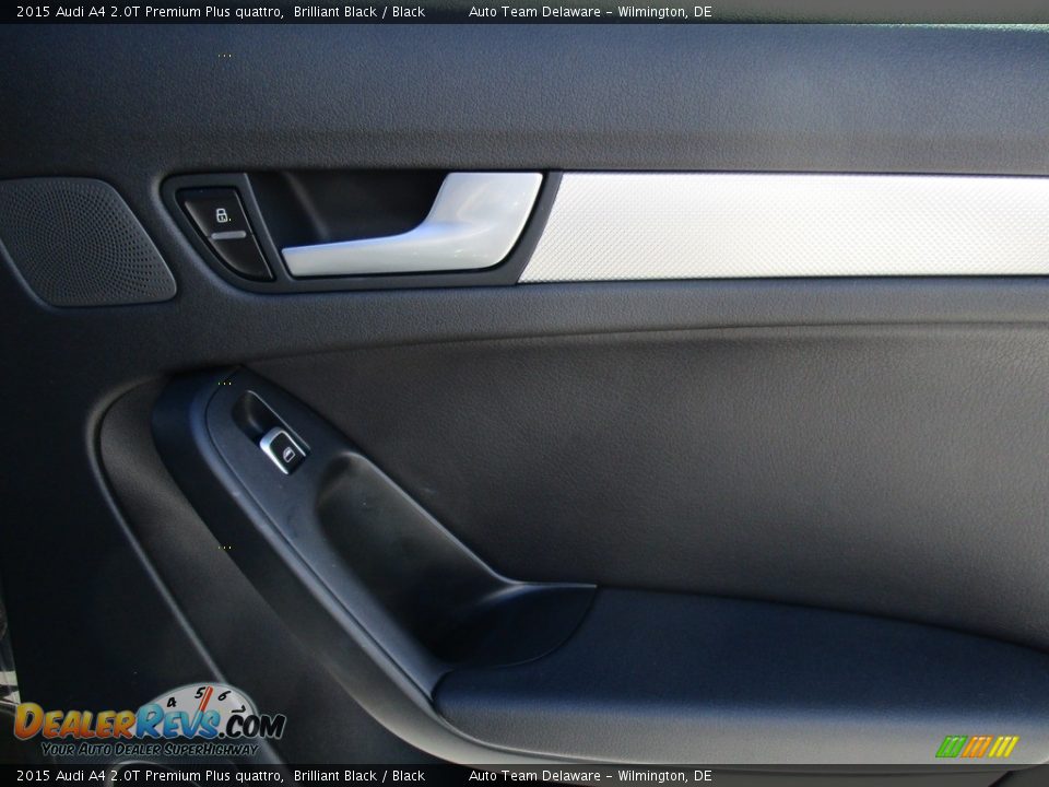 2015 Audi A4 2.0T Premium Plus quattro Brilliant Black / Black Photo #26