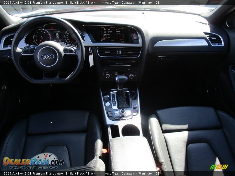 2015 Audi A4 2.0T Premium Plus quattro Brilliant Black / Black Photo #31