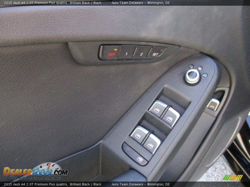 2015 Audi A4 2.0T Premium Plus quattro Brilliant Black / Black Photo #32