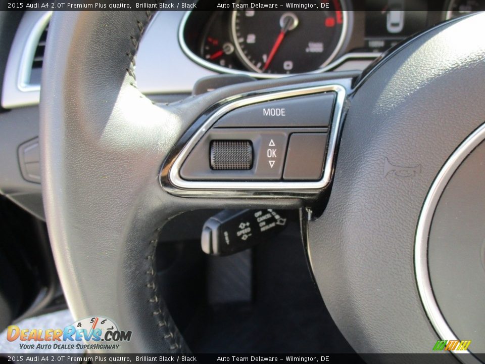 2015 Audi A4 2.0T Premium Plus quattro Brilliant Black / Black Photo #34