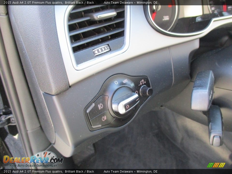 2015 Audi A4 2.0T Premium Plus quattro Brilliant Black / Black Photo #36