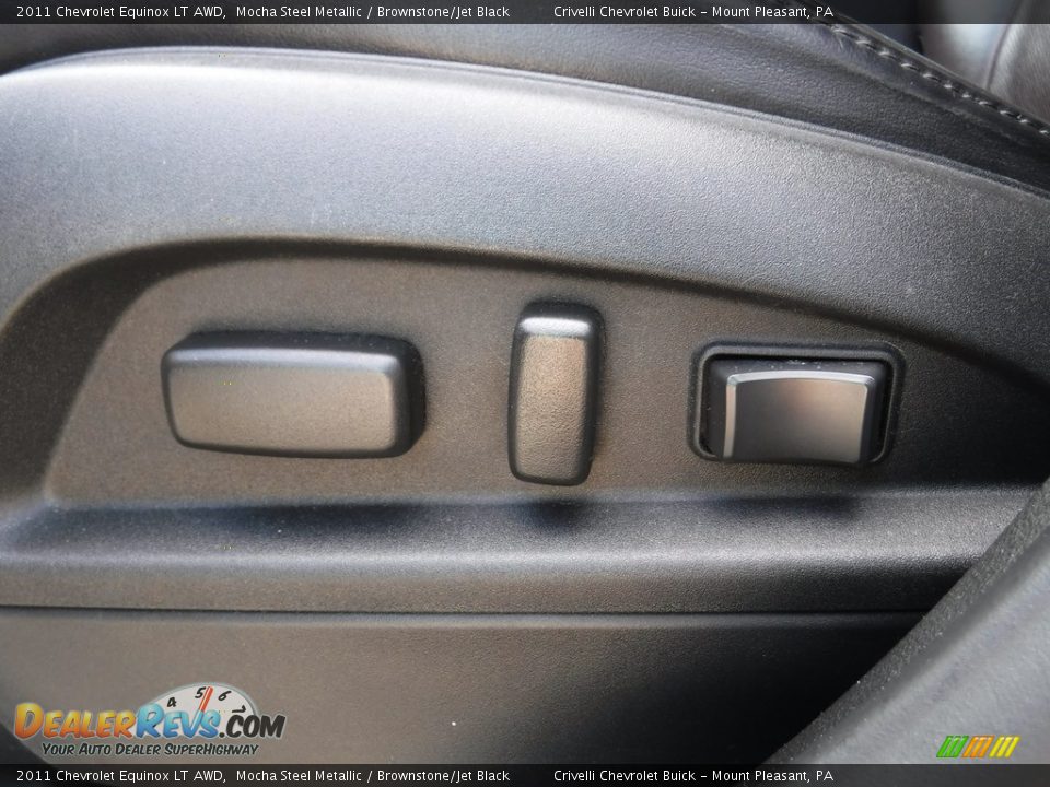 2011 Chevrolet Equinox LT AWD Mocha Steel Metallic / Brownstone/Jet Black Photo #19