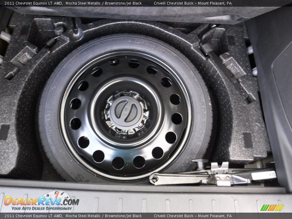2011 Chevrolet Equinox LT AWD Mocha Steel Metallic / Brownstone/Jet Black Photo #33
