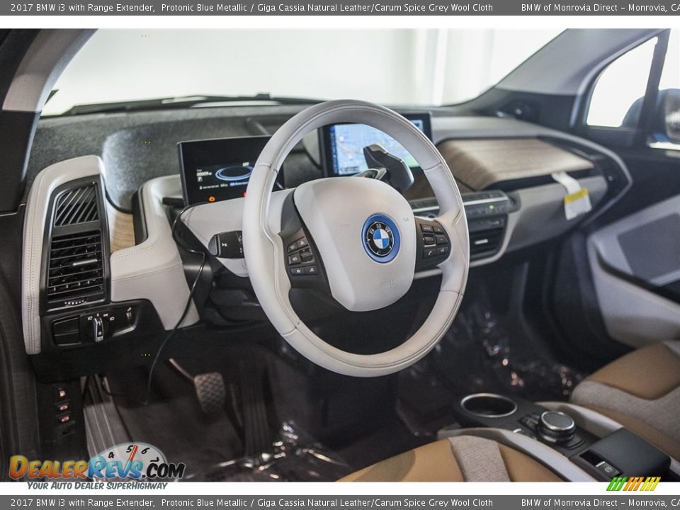 Dashboard of 2017 BMW i3 with Range Extender Photo #5