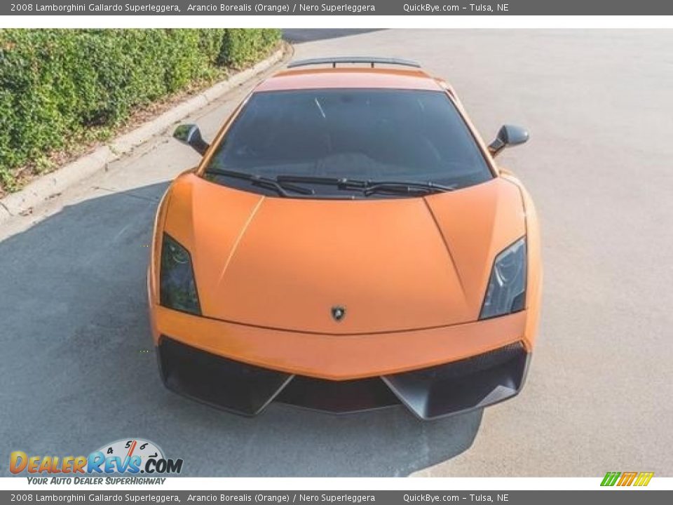 2008 Lamborghini Gallardo Superleggera Arancio Borealis (Orange) / Nero Superleggera Photo #6