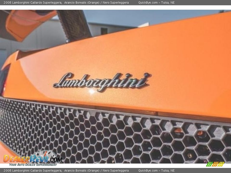 2008 Lamborghini Gallardo Superleggera Arancio Borealis (Orange) / Nero Superleggera Photo #9