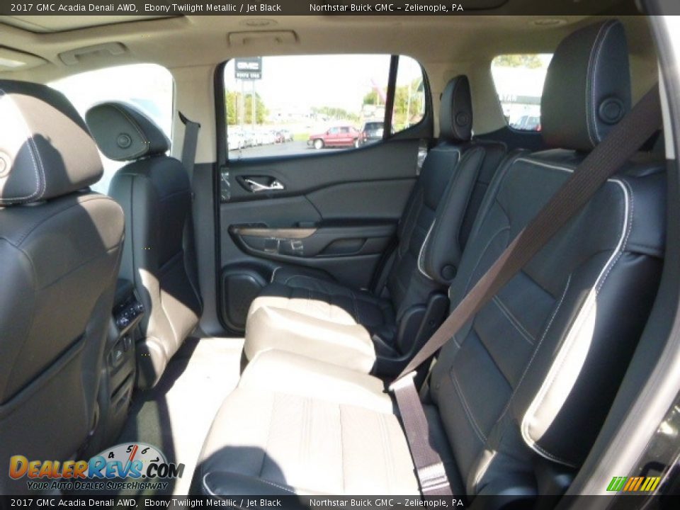 2017 GMC Acadia Denali AWD Ebony Twilight Metallic / Jet Black Photo #4
