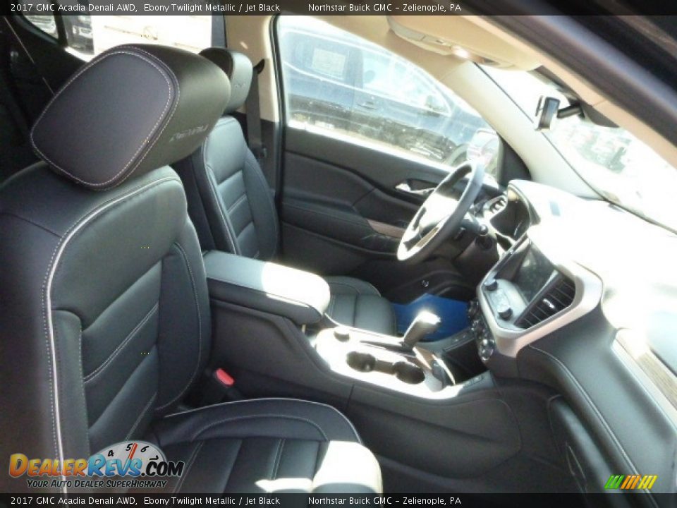 2017 GMC Acadia Denali AWD Ebony Twilight Metallic / Jet Black Photo #10