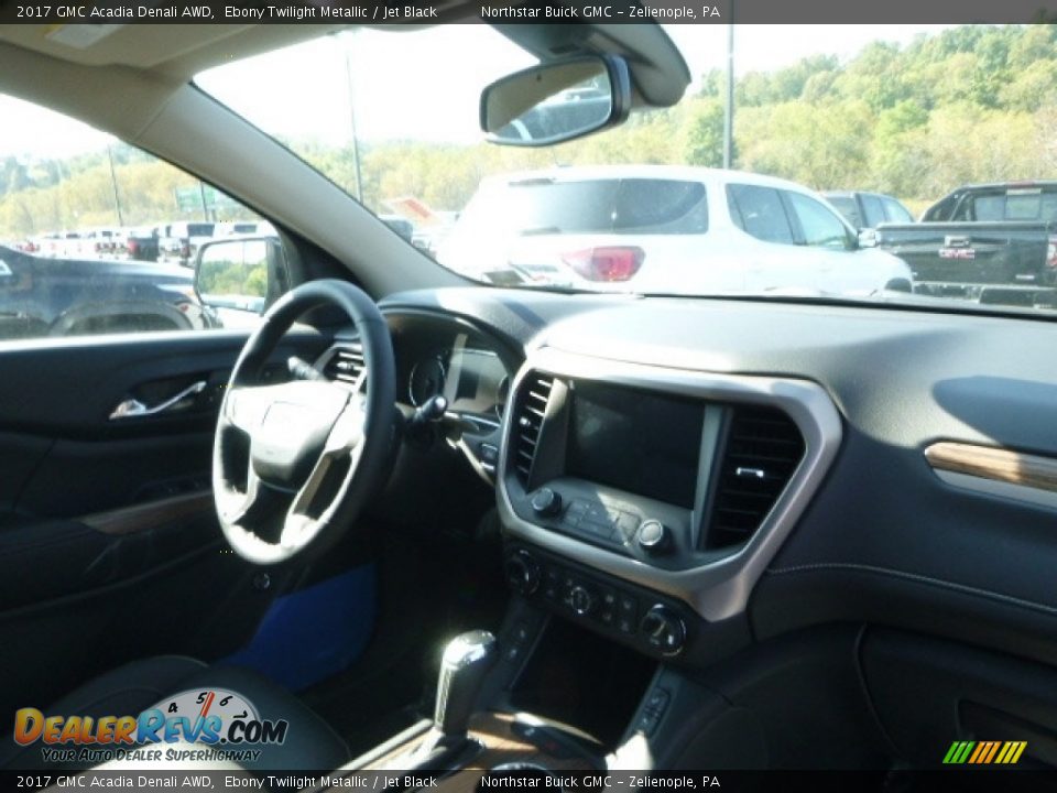 2017 GMC Acadia Denali AWD Ebony Twilight Metallic / Jet Black Photo #11