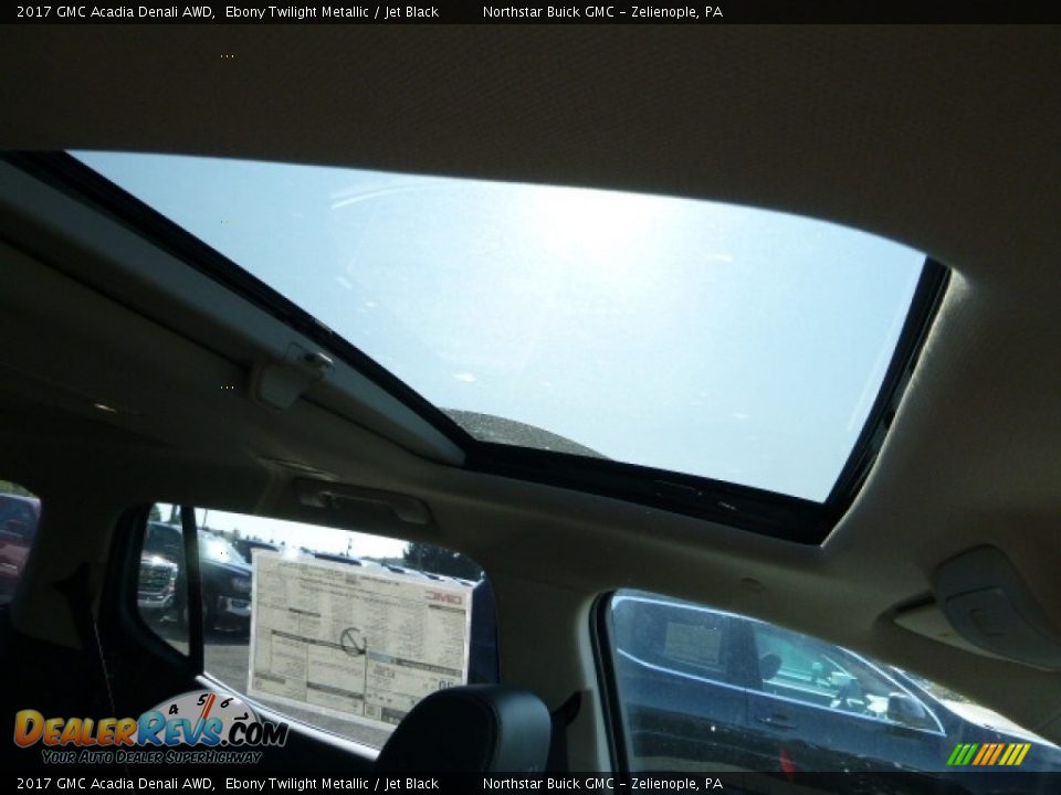 2017 GMC Acadia Denali AWD Ebony Twilight Metallic / Jet Black Photo #12