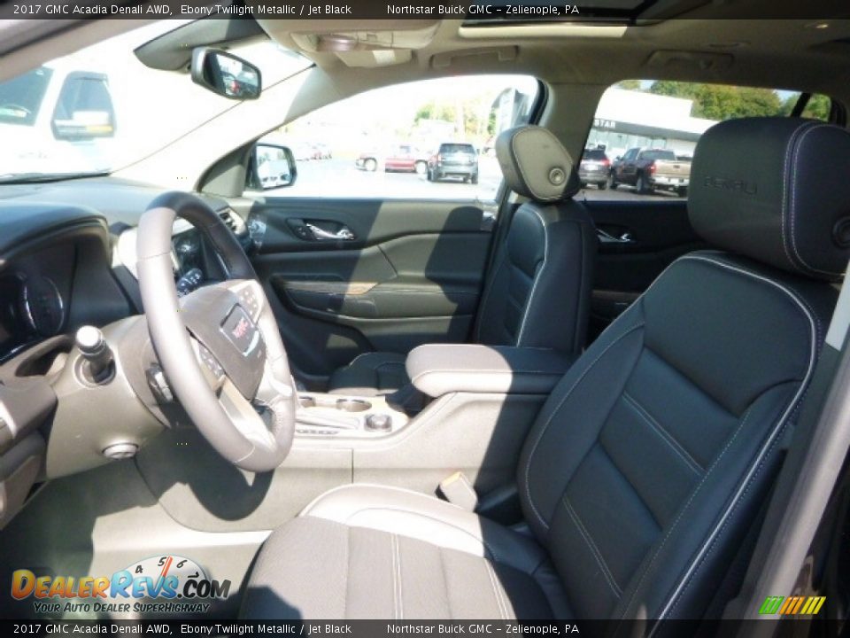 2017 GMC Acadia Denali AWD Ebony Twilight Metallic / Jet Black Photo #14