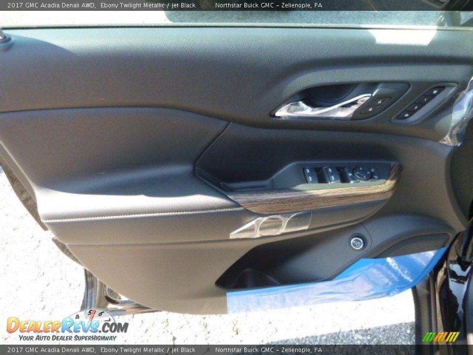 2017 GMC Acadia Denali AWD Ebony Twilight Metallic / Jet Black Photo #15