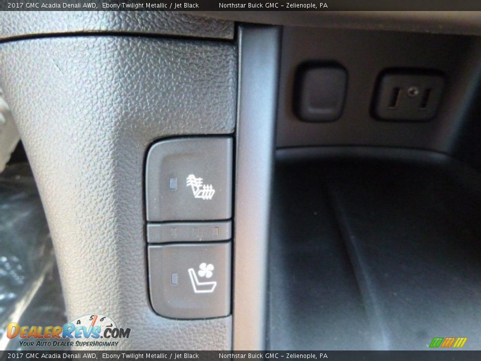 2017 GMC Acadia Denali AWD Ebony Twilight Metallic / Jet Black Photo #19